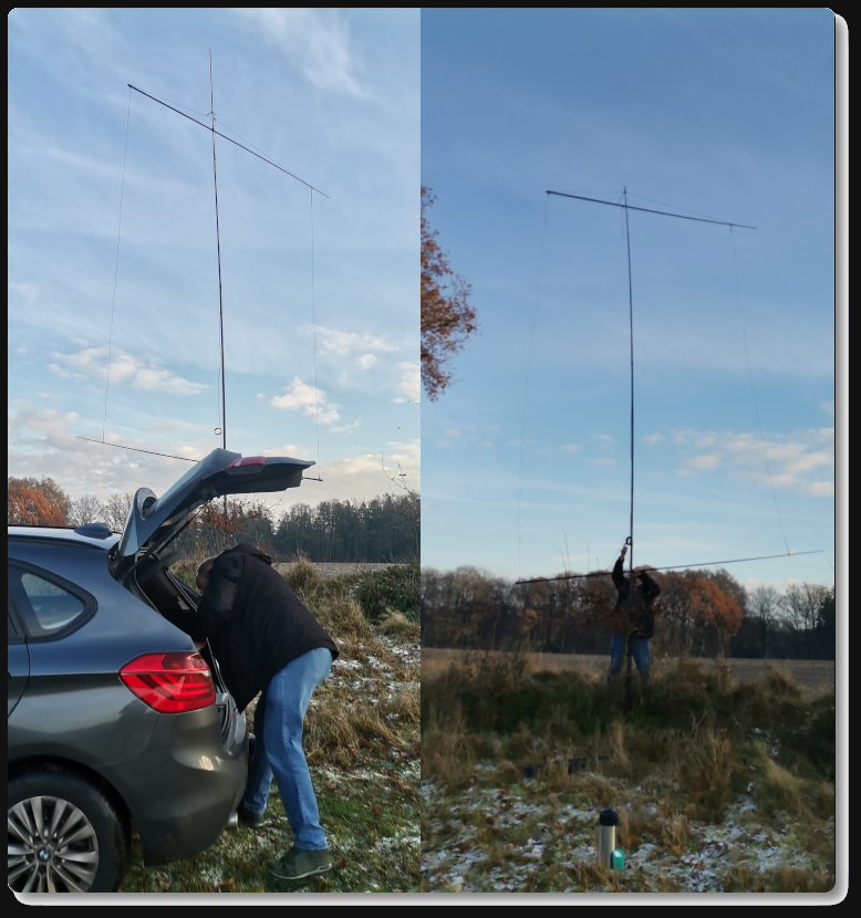 13NMS45 Fieldday Wimpelantenne