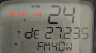 Kanal 24 Jeden Tag QRV